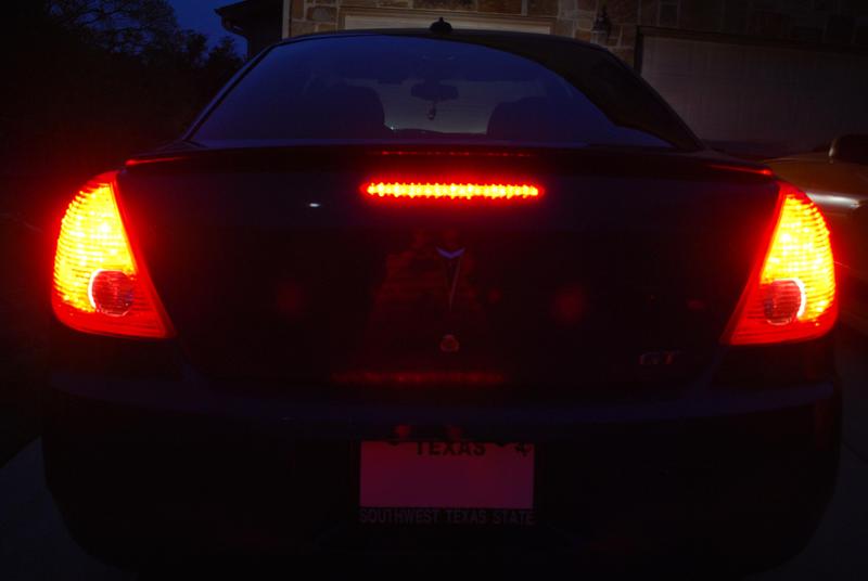 Pontiac G6 LED 3rd Brake Light Kit